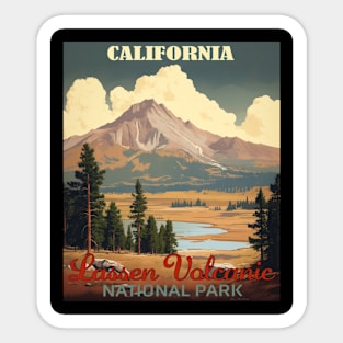 Lassen Volcanic National Park Sticker